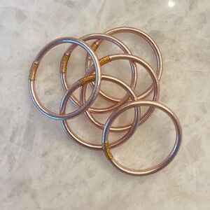 Budhagirl champagne bangles